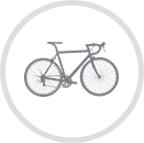 イメージアイコン　自転車（ロードバイク）のアイコン