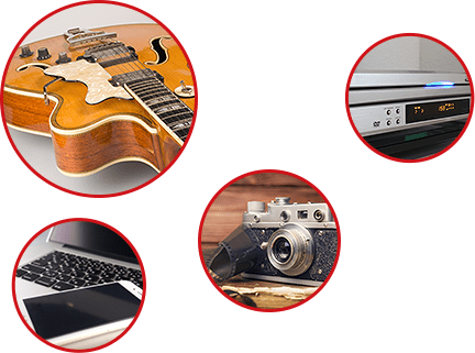 イメージ写真 ギターカメラオーディオを買取できるイメージ写真